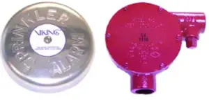 ALARME GONG HYDRAULIQUE POUR RESEAU SPRINKLER APSAAD FM UL