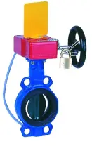 VANNE PAPILLON INCENDIE AVEC CONTACT FDC AGREE APSAD SOCLA