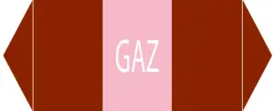 MARQUEUR DE TUYAUTERIE ET ADHESIF DE REPERAGE GAZ