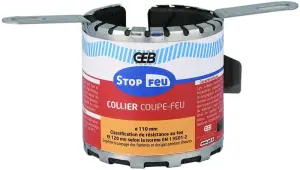 MANCHON COUPE-FEU POUR TUYAUTERIE PVC GEB