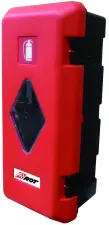 COFFRET EN POLYPROPYLENE POUR EXTINCTEUR ROT