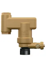 SEPARATEUR DE PARTICULES LAITON VERTICAL A INSERT MAGNETIQUE FEMELLE FEMELLE A VISSER REFLEX