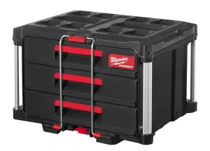 PACKOUT COFFRET TIROIRS DE RANGEMENT OUTILS MILWAUKEE 4932472129 4932472130