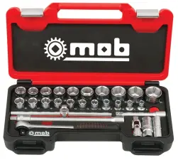 "COFFRET CLIQUETS 1/2"" 28 PIECES MOB 9436028101"