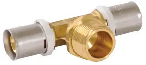 RACCORD A SERTIR MULTICOUCHE TE MALE A VISSER FIXE FLUXO NICOLL