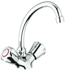 MELANGEUR LAVABO MONOTROU BEC ORIENTABLE NF NUOVA FLORA NOBILI NZ06117/3zCR