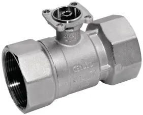 VANNE DE REGULATION A BOISSEAU SPHERIQUE LAITON FEMELLE FEMELLE ET SERVOMOTEUR PN16 BELIMO