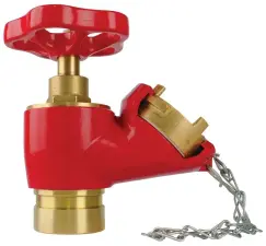 ROBINET COLONNE SECHE SIMPLE A VOLANT RAINURE