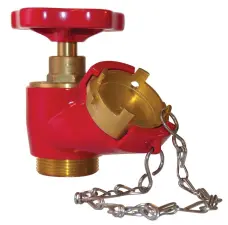 ROBINET DE PRISE POUR COLONNES SECHES SIMPLE A VOLANT