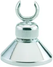 SUPPORT DE DOUCHE MURAL LAITON CHROME CGR