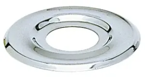 ROSACE PLATE SANITAIRE CHROMEE A MOULURE