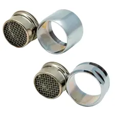 MOUSSEUR AERATEUR INOX POUR EVIER LAVABO BAIN/DOUCHE NF