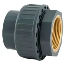 RACCORD UNION PVC P 3PIECES FF A COLLER/VISSER