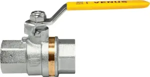 ROBINET A BOISSEAU SPHERIQUE GAZ A VISSER FEMELLE FEMELLE A POIGNEE NF VENUS EFFEBI