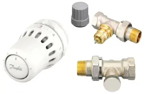 KIT THERMOSTATIQUE DROIT DANFOSS REACT 015G5356
