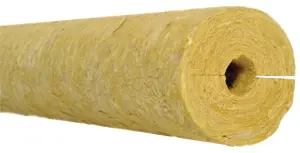 COQUILLE ISOLATION NUE EN LAINE DE ROCHE EPAISSEUR 40 MM