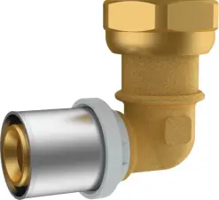 COUDE A SERTIR DYNAFLU MULTICOUCHE FEMELLE ECROU TOURNANT JOINT EPDM