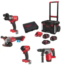 PACK MULTIMACHINE 4 OUTILS M18 FPP4AE-533P MILWAUKEE