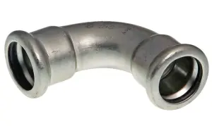 COUDE A SERTIR 90° INOX 304 (1.4301) FEMELLE FEMELLE XPRESS