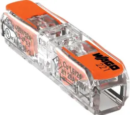 BORNE A LEVIER INLINE WAGO 221-2411