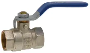 ROBINET BOISSEAU SPHERIQUE ACS FF A POIGNEE BLEUE OPTIB