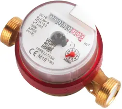 COMPTEUR DIVISIONNAIRE EAU CHAUDE R160/80/63 PRE-EQUIPE E.I. ACS MADDALENA