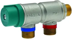 MITIGEUR THERMOSTATIQUE LAITON NICKELE A VISSER ACS PRESTO 29006 29007