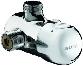 MITIGEUR DE DOUCHE COLLECTIVITE LAITON CHROME A VISSER ACS DELABIE TEMPOMIX 790000