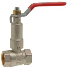 ROBINET BOISSEAU SPHERIQUE A PRESSE ETOUPE ACS FF A ALLONGE ET POIGNEE PRESSOA