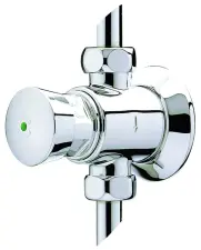 ROBINET TEMPORISE DROIT POUR URINOIR LAITON CHROME PRESTO 12 31001