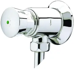 ROBINET TEMPORISE EQUERRE POUR URINOIR LAITON CHROME PRESTO 12 31707