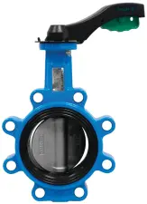 VANNE PAPILLON FONTE GS A OREILLES TARAUDEES VPG4648-02 EPDM PN10/PN16 TECOFI