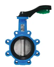 VANNE PAPILLON INOX CORPS FONTE GS A OREILLES TARAUDEES VPG4649-02 EPDM ACS PN10/PN16 TECOFI