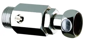 ROBINET D'ARRET A ECROU ESCAMOTABLE LAITON NICKELE ACS DELABIE STOP 825215