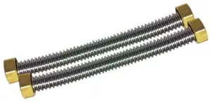 PAIRES DE FLEXIBLES POUR RACCORDEMENT ADOUCISSEUR D'EAU BWT F/F 1'' P0011800