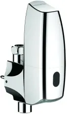 ROBINET ELECTRONIQUE TEMPORISE DROIT POUR URINOIR COLLECTIVITE LAITON CHROME PRESTO 55370