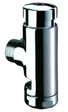 ROBINET DE CHASSE EQUERRE TEMPORISE LAITON CHROME DELABIE TEMPOFLUX1 761000