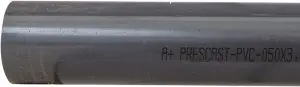 TUBE PVC-U PRESSION LONGUEUR 3 ML EN 1452-2