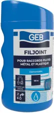 FIL D'ETANCHEITE POUR L'ETANCHEITE DES RACCORDS FILETES FILJOINT GEB 515100