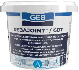 PATE D'ETANCHEITE POUR RACCORDS FILETES METALLIQUES GEBAJOINT GEB