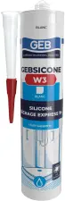 MASTIC SILICONE ETANCHEITE GEBSICONE W3 GEB