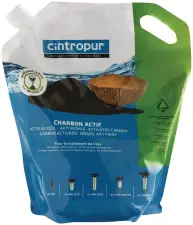 CHARBON ACTIF POUR FILTRE INDUSTRIEL OU DOMESTIQUE DE TRAITEMENT D'EAU CINTROPUR