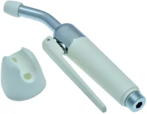 DOUCHETTE MEDICALE LAITON CHROME ET POLYPROPYLENE MALE DELABIE HOSPITAL 434000