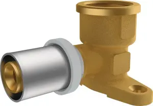 RACCORD MULTICOUCHE A SERTIR COUDE A APPLIQUE HT52MM DYNAFLU