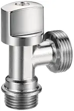 ROBINET DE MACHINE A LAVER A BOISSEAU SPHERIQUE LAITON CHROME NF CGR