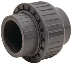 RACCORD UNION 3 PCS JOINT PLAT EPDM FF A COLLER PVC-U PRESSION ACS