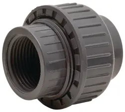 RACCORD UNION 3 PCS JOINT TORIQUE EPDM F. A COLLER/F. A VISSER PVC-U PRESSION ACS