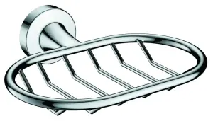 PORTE SAVON MURAL EN METAL CHROME
