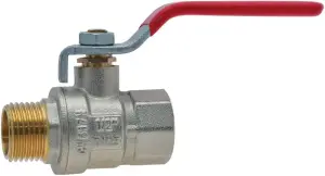 ROBINET BOISSEAU SPHERIQUE A PRESSE ETOUPE ACS MF A POIGNEE PRESSOEMF