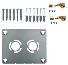 SORTIE DE CLOISON FIXAROB ENTRAXE 50MM AVEC RACCORDS PER A GLISSEMENT CGR